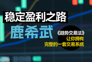 鹿希武《趋势交易法实战视频教程》学完让你小白变交易高手!-融策资源网