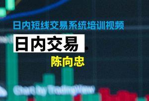陈向忠高清面授视频,每期原培训费2万以上-融策资源网